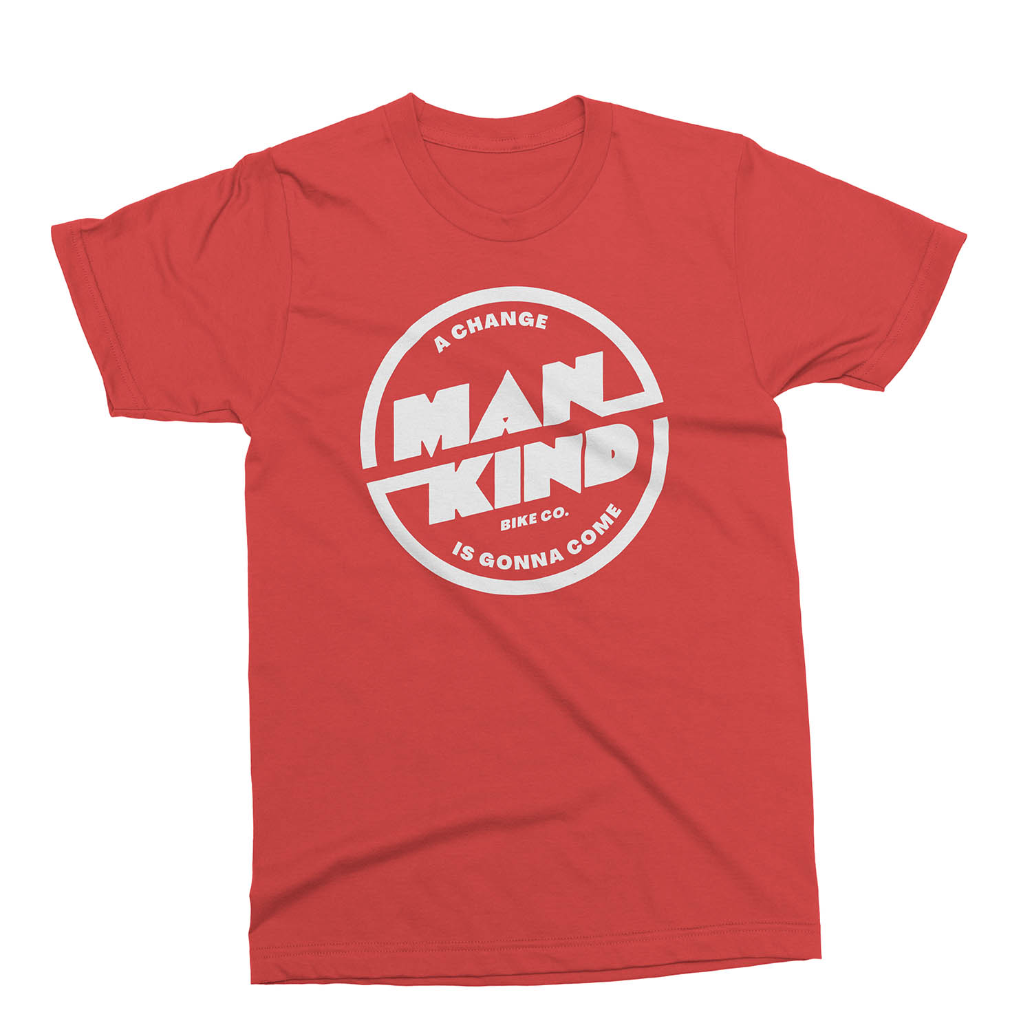 Mankind Change T-Shirt chair-red